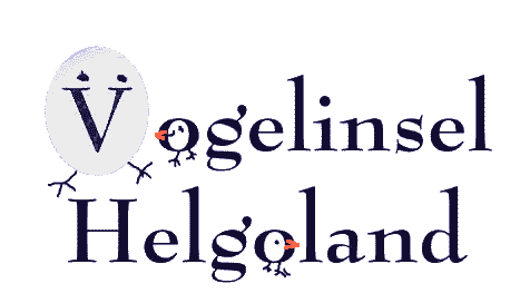 Text: Vogelinsel Helgoland